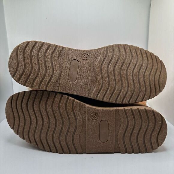 CUSHIONAIRE Women's Heather pull on boot +Memory Foam 8.5 CHESTNUT - Picture 5 of 7